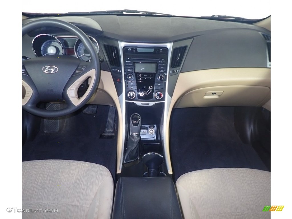 2013 Sonata GLS - Venetian Red Pearl / Camel photo #24