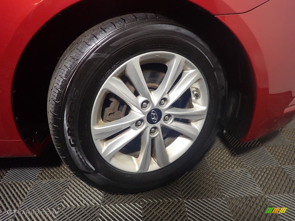 2013 Sonata GLS - Venetian Red Pearl / Camel photo #40
