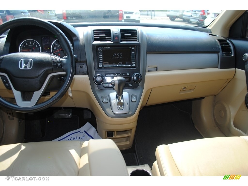 2010 CR-V EX-L - Polished Metal Metallic / Ivory photo #9