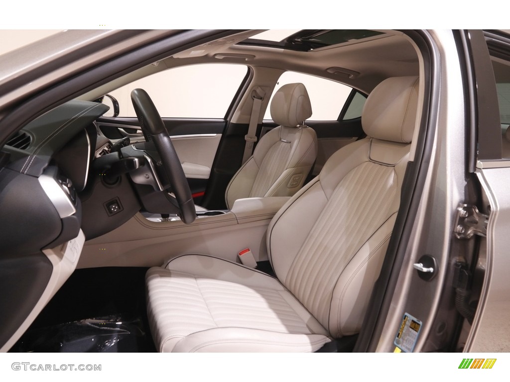 Black/Gray Interior 2021 Genesis G70 2.0T AWD Photo #144601929