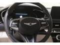 Black/Gray Steering Wheel Photo for 2021 Genesis G70 #144601966