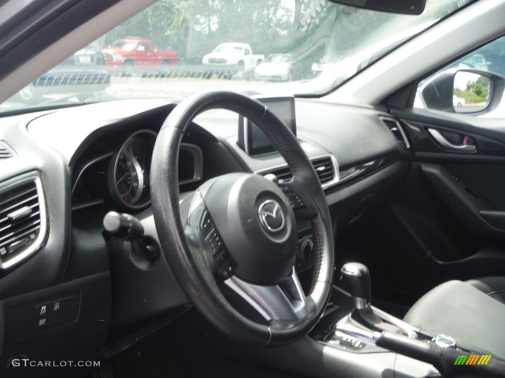 2016 MAZDA3 i Touring 5 Door - Liquid Silver Metallic / Black photo #12