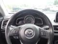 Black 2016 Mazda MAZDA3 i Touring 5 Door Steering Wheel