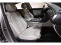 2021 Genesis G70 Black/Gray Interior Front Seat Photo