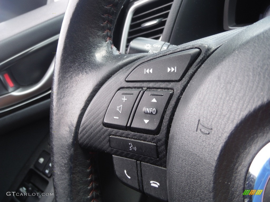 2016 MAZDA3 i Touring 5 Door - Liquid Silver Metallic / Black photo #17