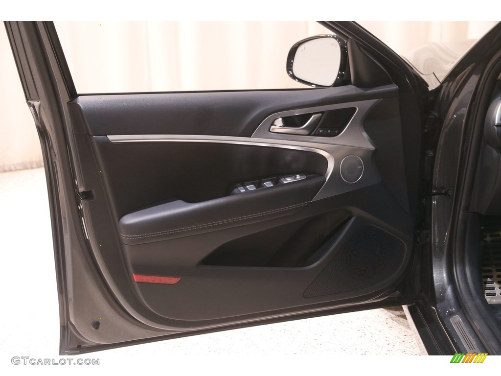 2019 Hyundai Genesis G70 AWD Black Door Panel Photo #144602305