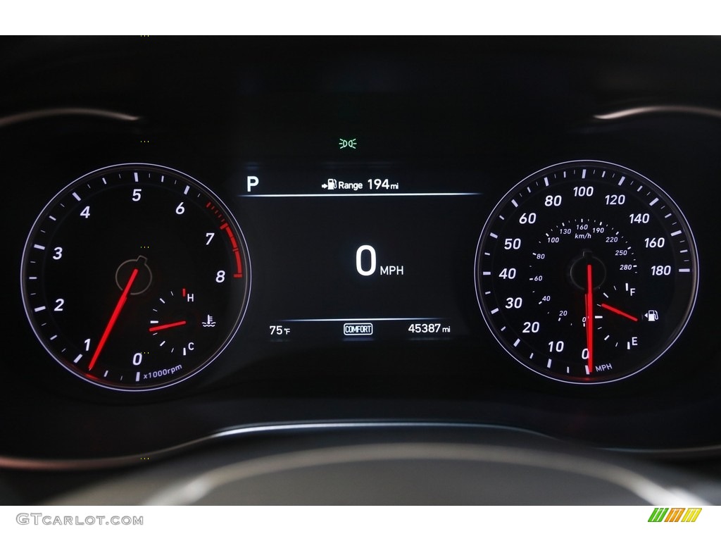 2019 Hyundai Genesis G70 AWD Gauges Photos