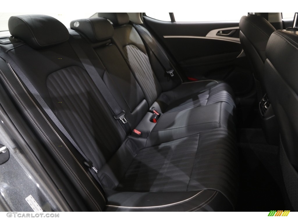 Black Interior 2019 Hyundai Genesis G70 AWD Photo #144602545