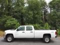 Summit White 2014 Chevrolet Silverado 3500HD WT Crew Cab 4x4 Exterior