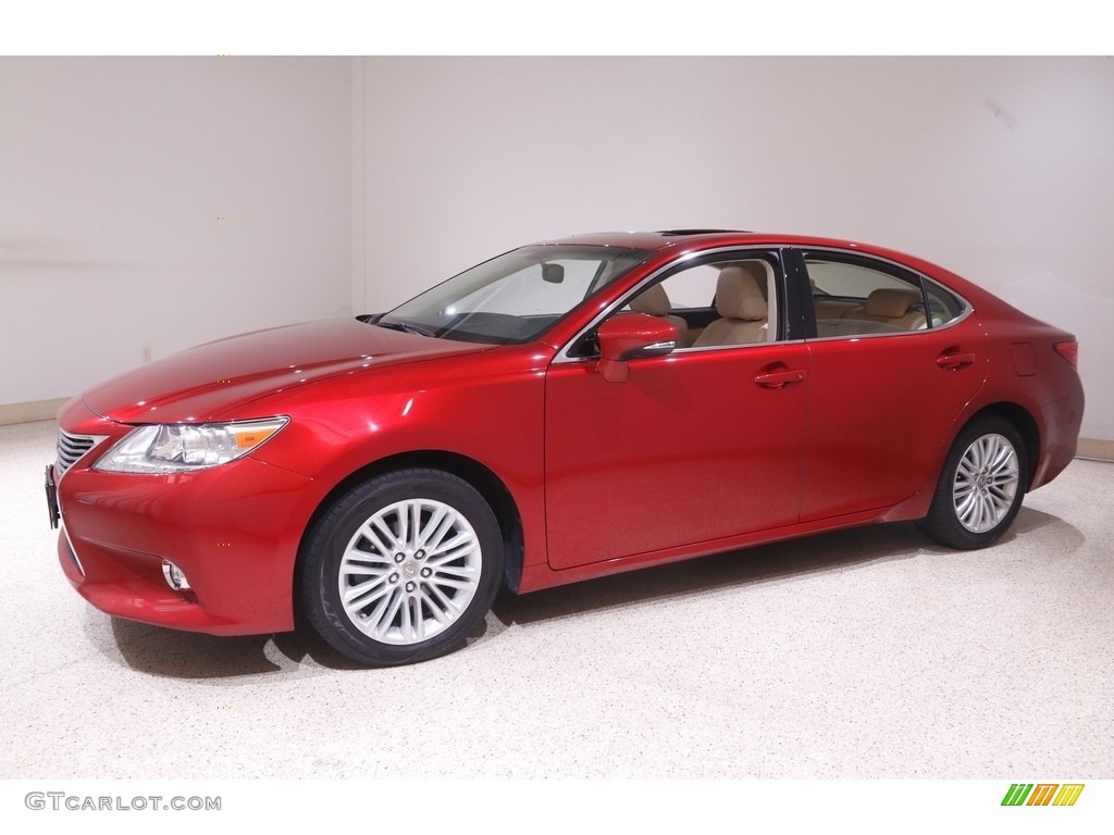 Matador Red Mica 2015 Lexus ES 350 Sedan Exterior Photo #144602689