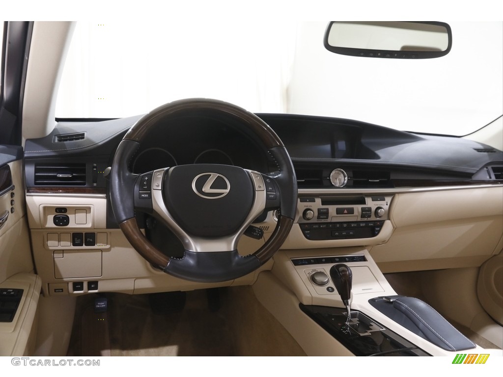 2015 Lexus ES 350 Sedan Parchment Dashboard Photo #144602737