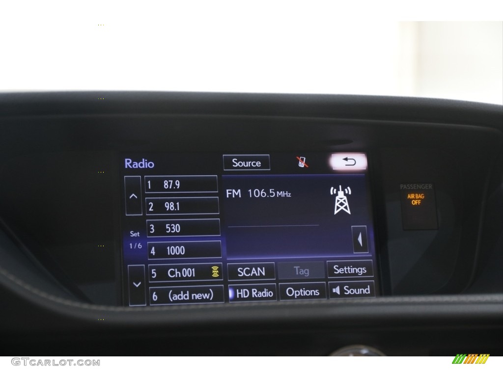 2015 Lexus ES 350 Sedan Audio System Photo #144602821