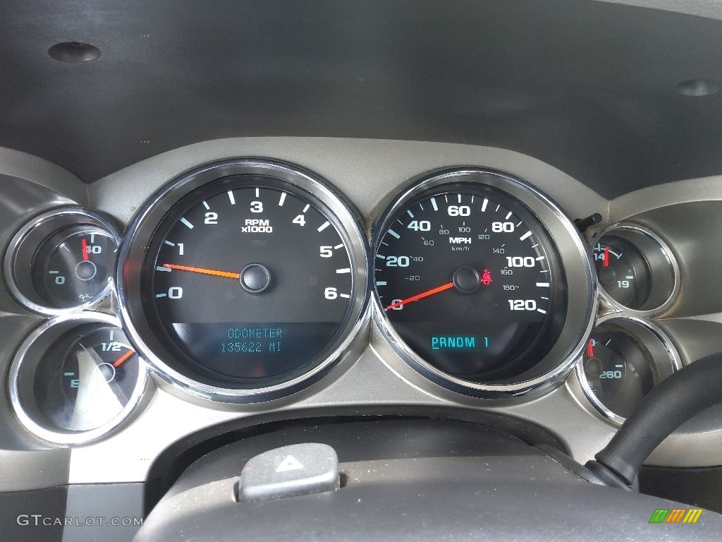 2014 Chevrolet Silverado 3500HD WT Crew Cab 4x4 Gauges Photo #144603083