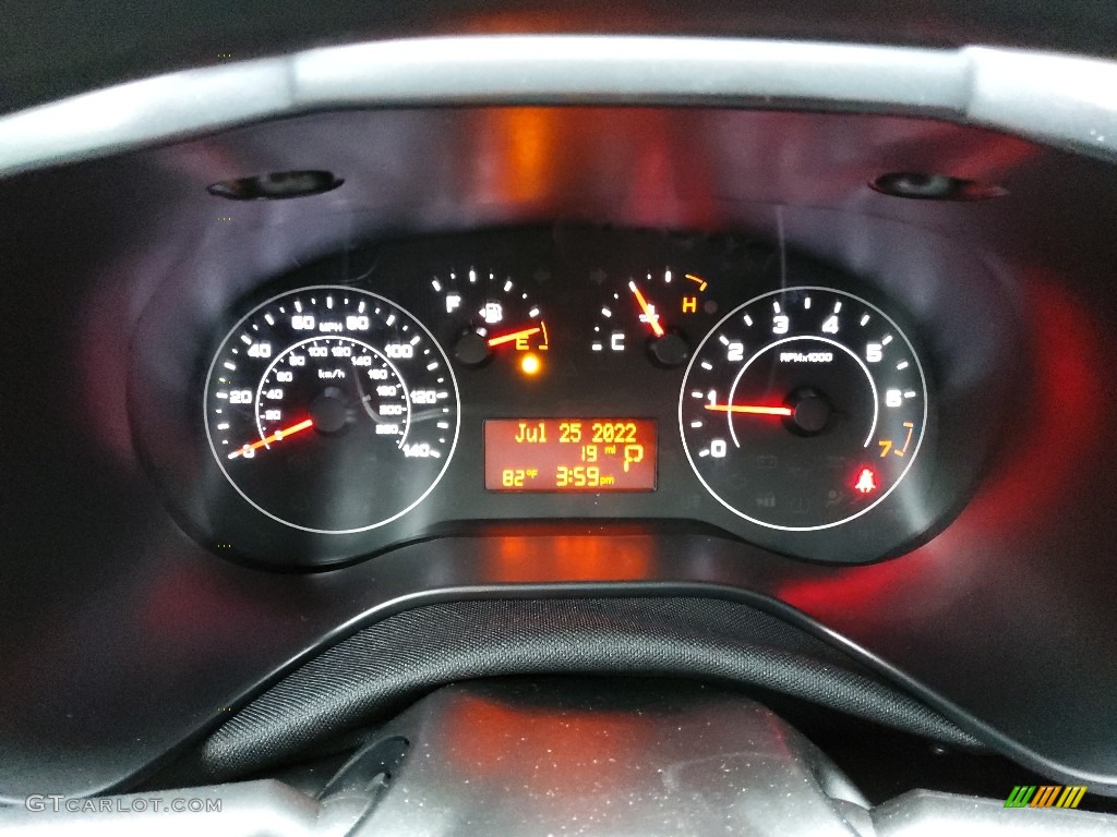 2022 Ram ProMaster City Tradesman Cargo Van Gauges Photo #144603574