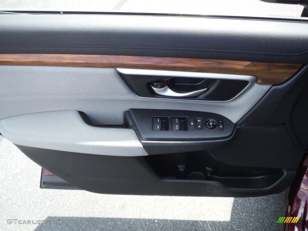 2019 CR-V EX AWD - Basque Red Pearl II / Gray photo #12