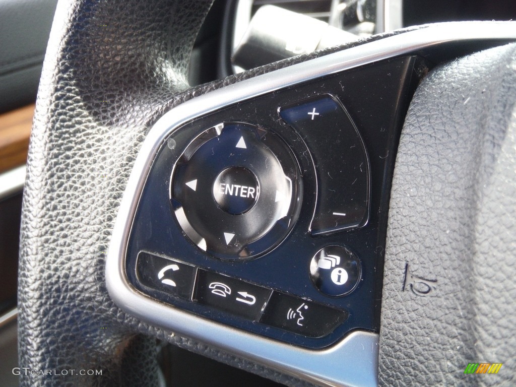 2019 CR-V EX AWD - Basque Red Pearl II / Gray photo #22