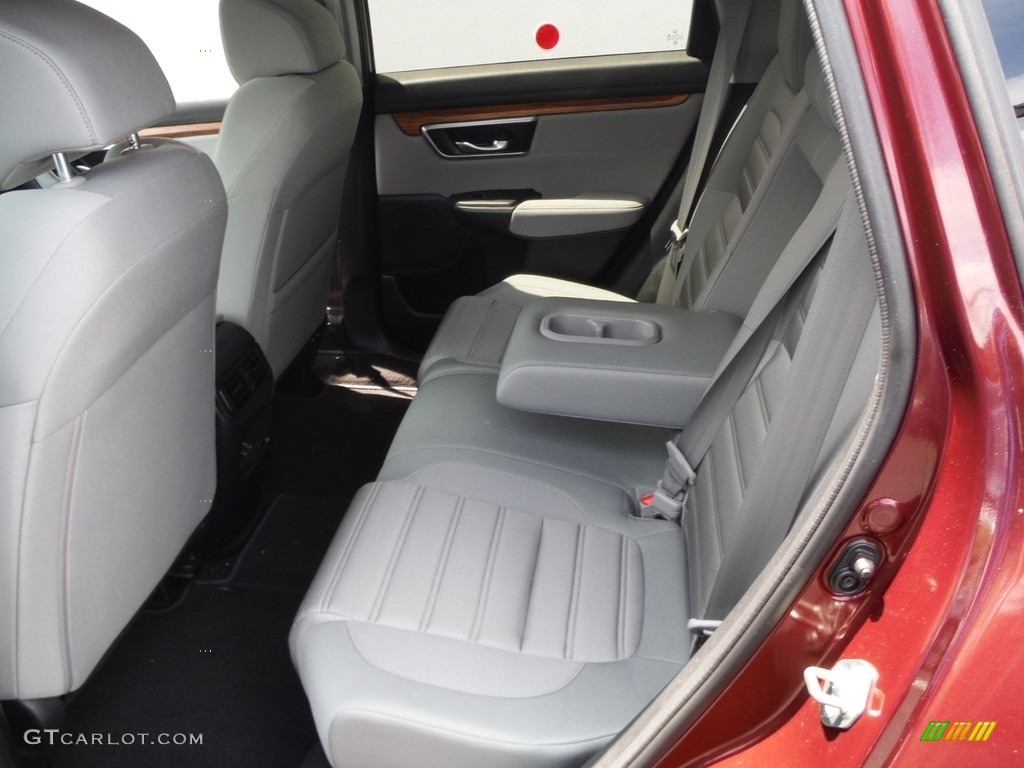 2019 CR-V EX AWD - Basque Red Pearl II / Gray photo #25