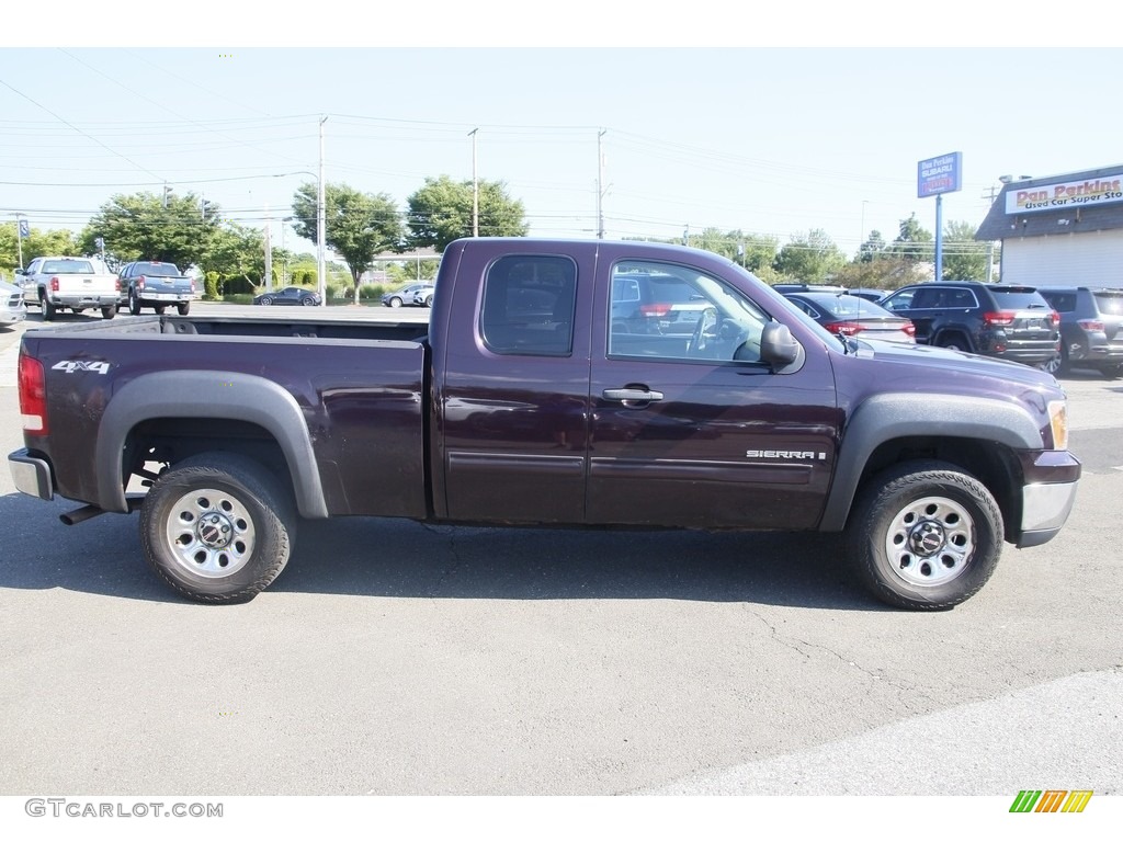 Dark Crimson Metallic 2009 GMC Sierra 1500 SL Extended Cab 4x4 Exterior Photo #144604762