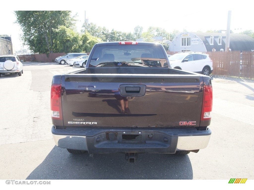 2009 Sierra 1500 SL Extended Cab 4x4 - Dark Crimson Metallic / Dark Titanium photo #6