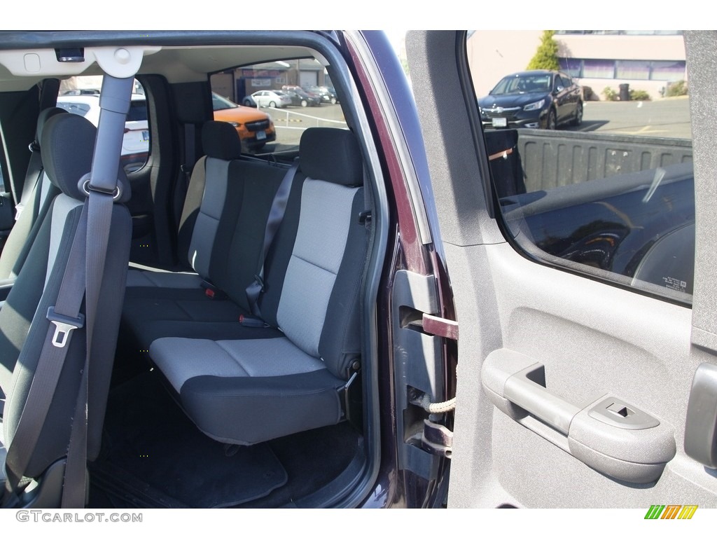 2009 Sierra 1500 SL Extended Cab 4x4 - Dark Crimson Metallic / Dark Titanium photo #11