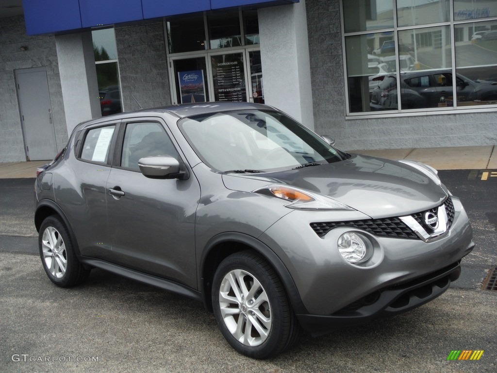 2016 Juke S AWD - Gun Metallic / Black/Silver photo #1