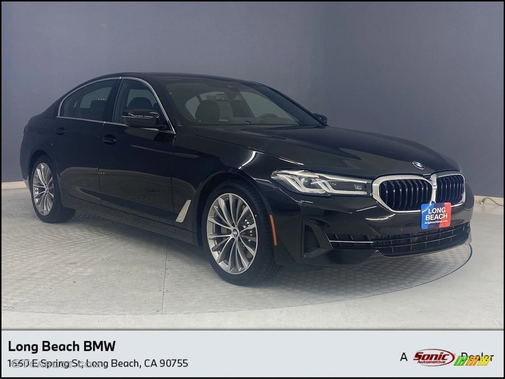 2022 5 Series 530i Sedan - Jet Black / Black photo #1