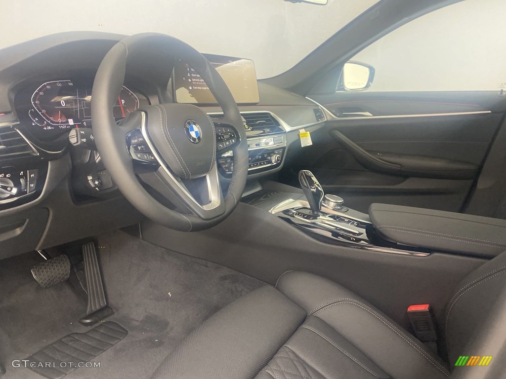 2022 5 Series 530i Sedan - Jet Black / Black photo #12