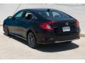 2020 Crystal Black Pearl Honda Civic EX Sedan  photo #2