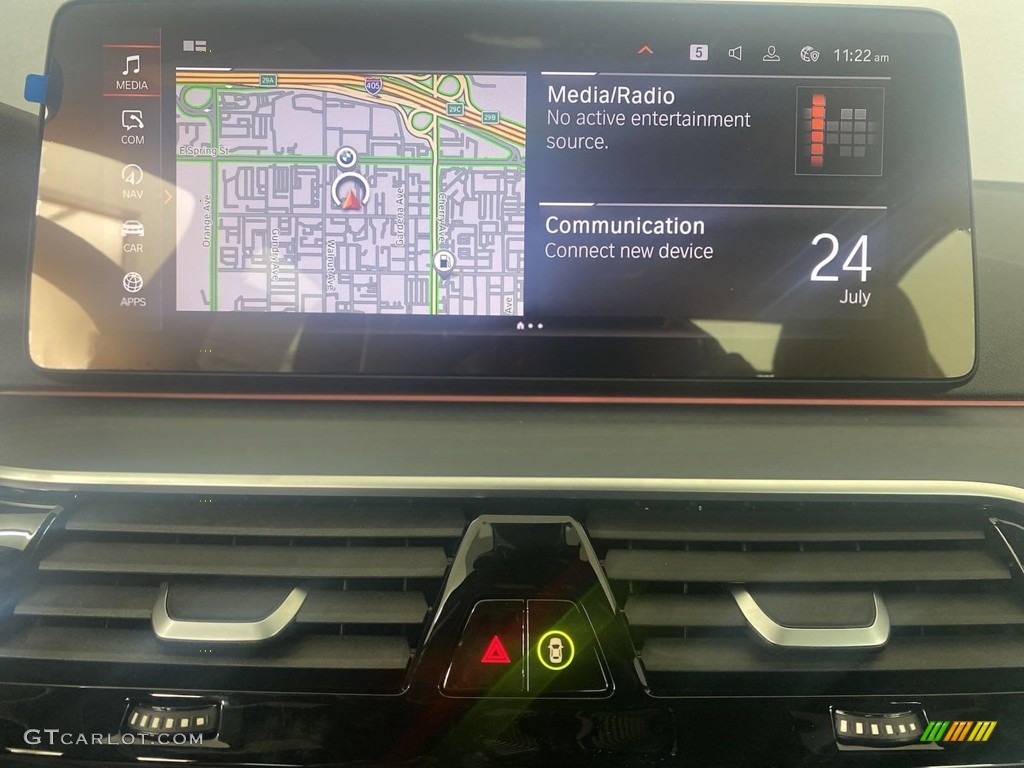 2022 5 Series 530i Sedan - Jet Black / Black photo #18