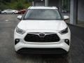 2021 Blizzard White Pearl Toyota Highlander XLE AWD  photo #4