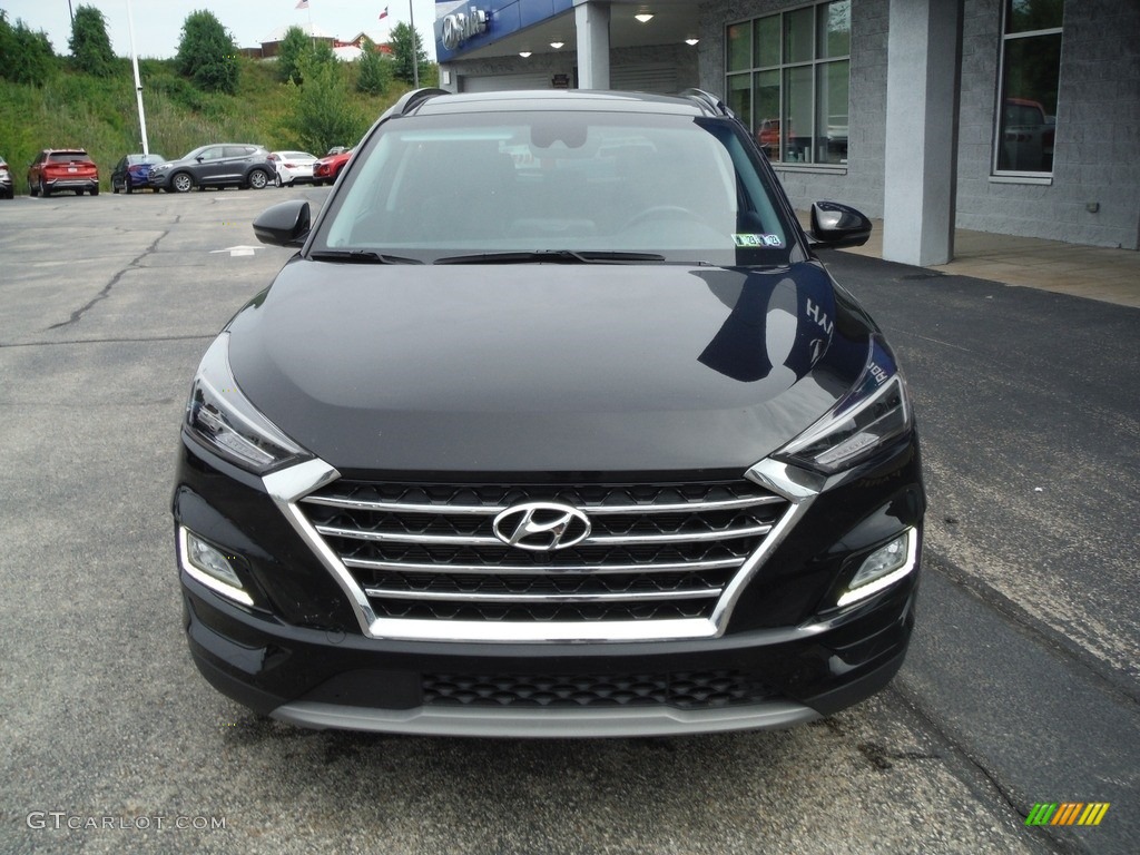 2020 Tucson Ultimate AWD - Black Noir Pearl / Black photo #5