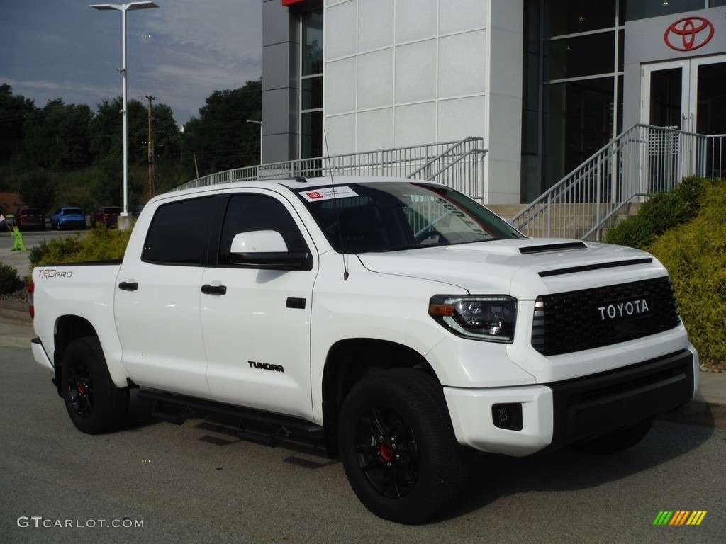 Super White Toyota Tundra