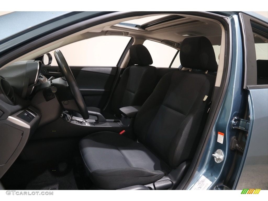 2011 MAZDA3 i Touring 4 Door - Gunmetal Blue Mica / Black photo #5
