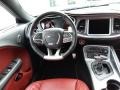 Demonic Red/Black 2022 Dodge Challenger SRT Hellcat Redeye Steering Wheel