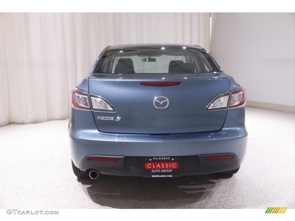 2011 MAZDA3 i Touring 4 Door - Gunmetal Blue Mica / Black photo #18
