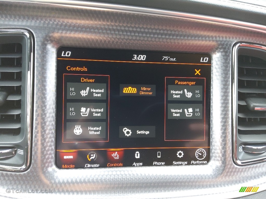 2022 Dodge Challenger SRT Hellcat Redeye Controls Photo #144610101