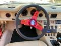 1972 DeTomaso Pantera Tan Interior Steering Wheel Photo