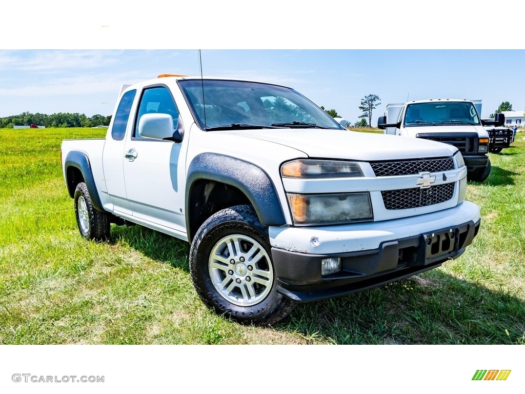 Summit White Chevrolet Colorado