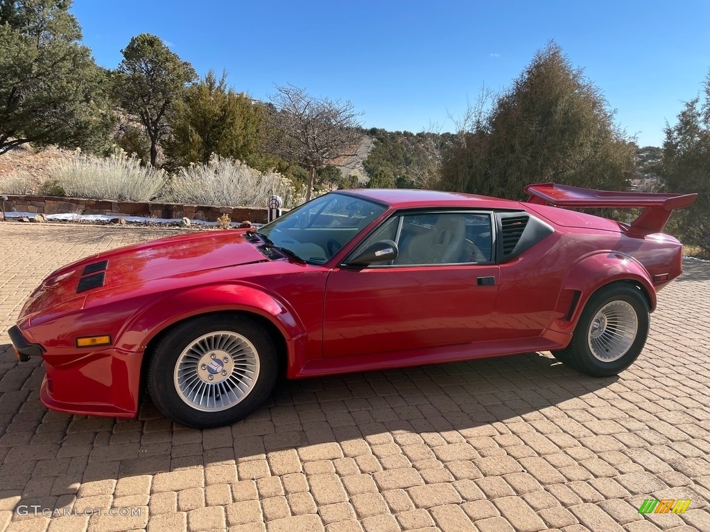 Red Metallic 1972 De Tomaso Pantera Standard Pantera Model Exterior Photo #144610575