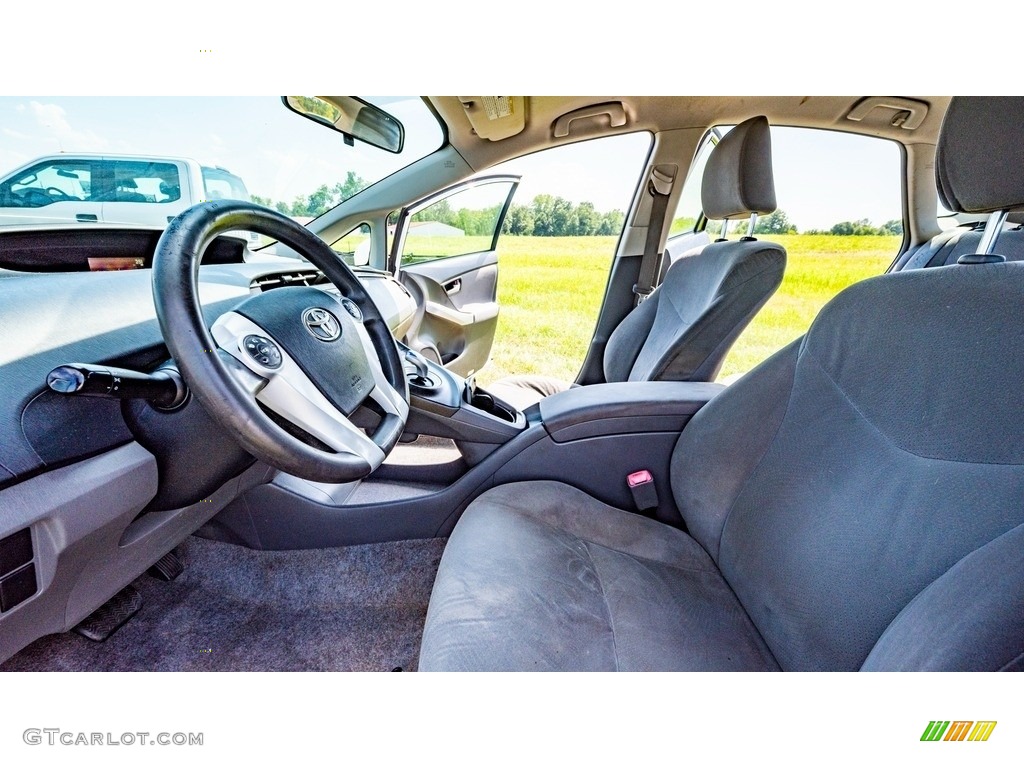 2010 Prius Hybrid II - Blizzard White Pearl / Dark Gray photo #12