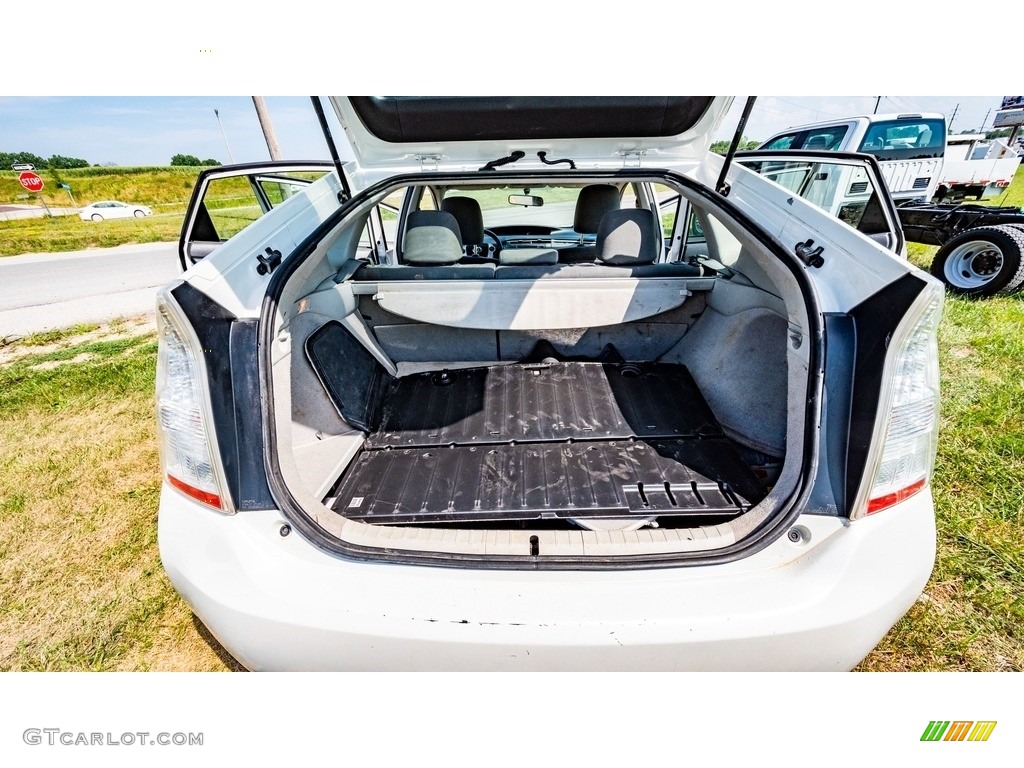 2010 Prius Hybrid II - Blizzard White Pearl / Dark Gray photo #15