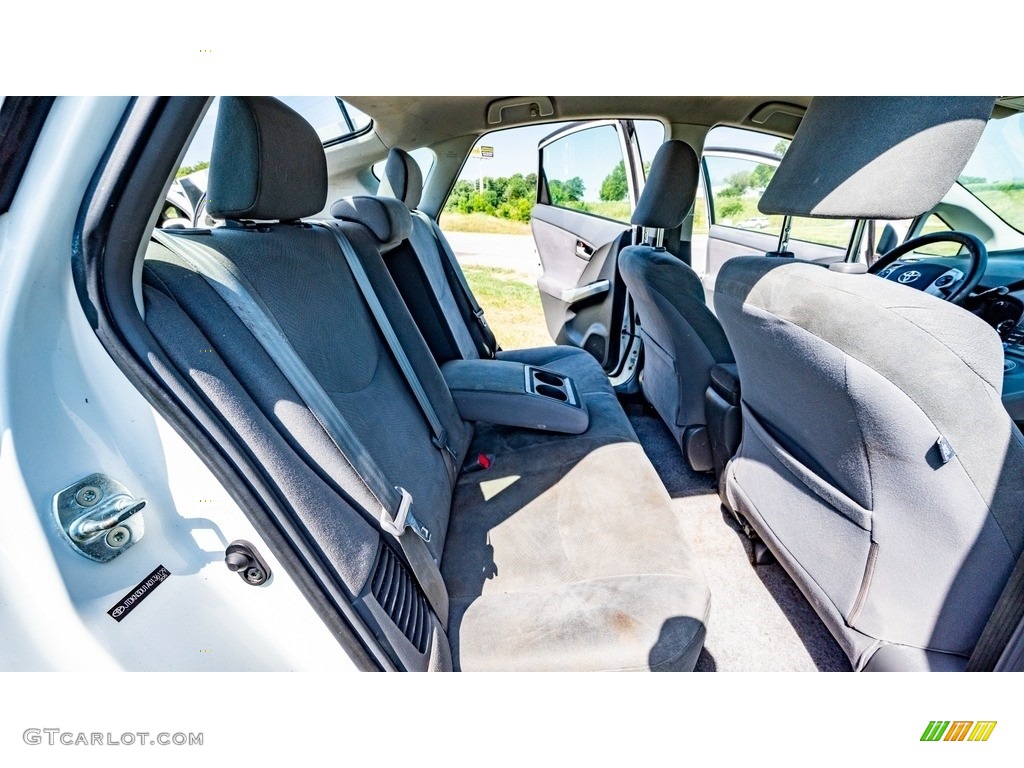 2010 Prius Hybrid II - Blizzard White Pearl / Dark Gray photo #16