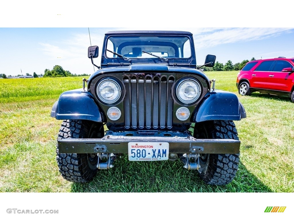 Black 1986 Jeep CJ7 4x4 Exterior Photo #144611487
