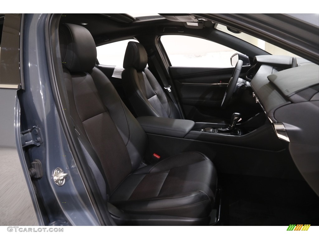 2019 MAZDA3 Hatchback Premium AWD - Polymetal Gray Mica / Black photo #17
