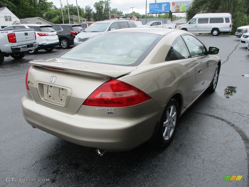 2003 Accord EX V6 Coupe - Desert Mist Metallic / Ivory photo #4