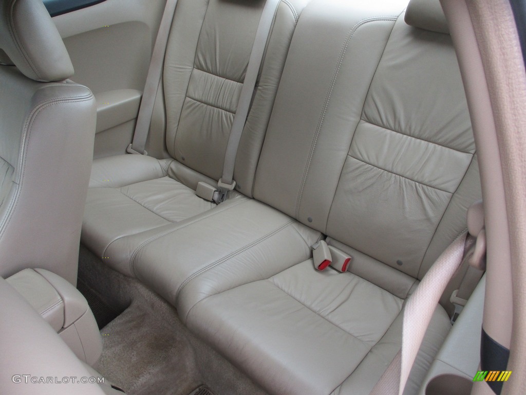 2003 Accord EX V6 Coupe - Desert Mist Metallic / Ivory photo #8