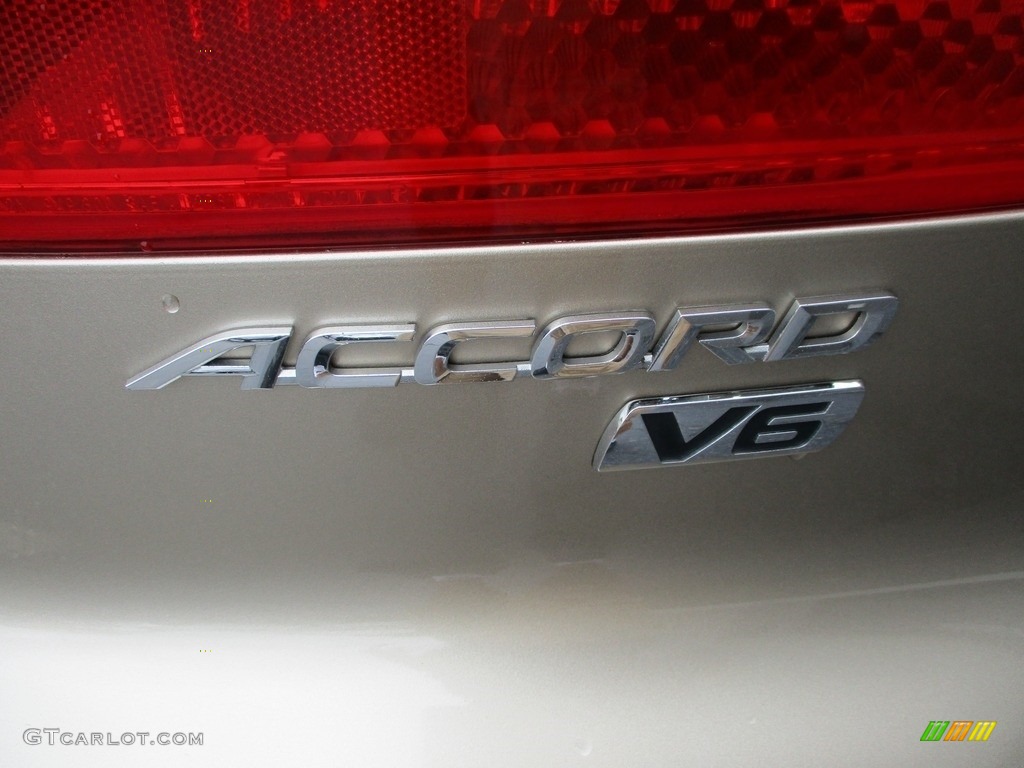 2003 Accord EX V6 Coupe - Desert Mist Metallic / Ivory photo #24