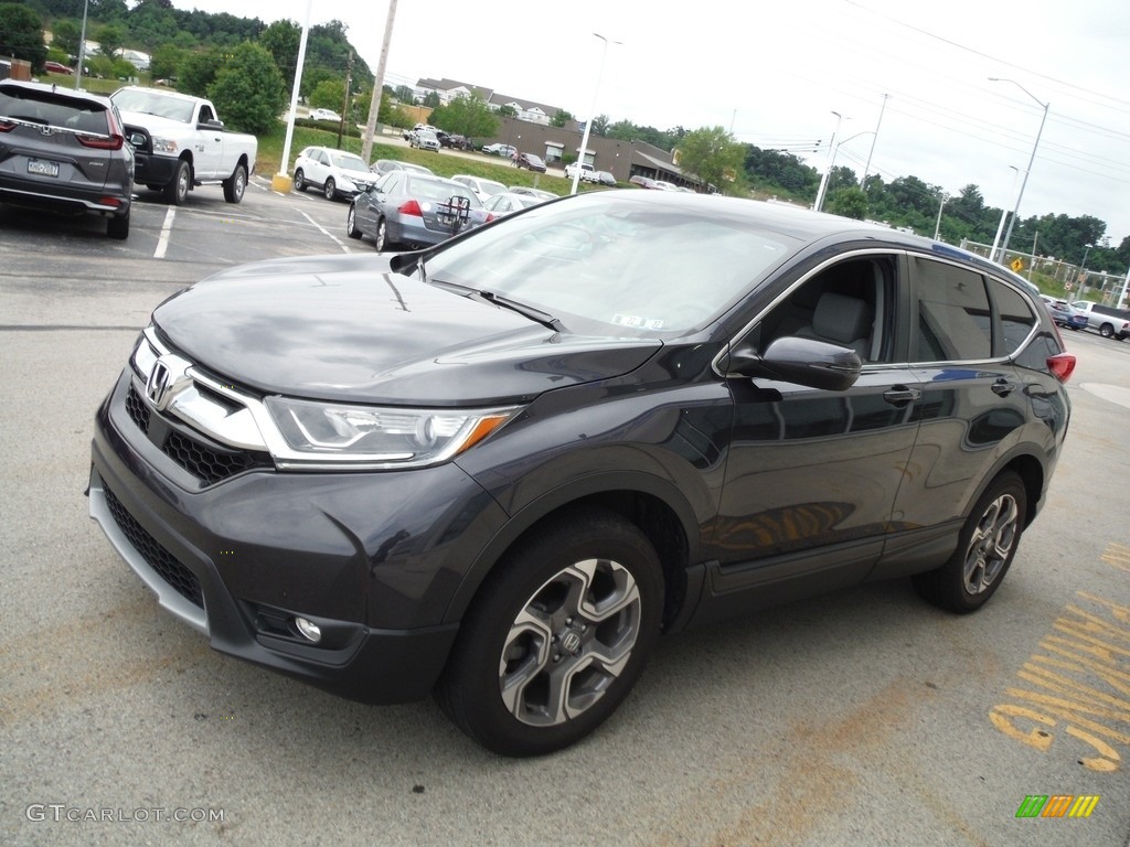 2019 CR-V EX-L AWD - Gunmetal Metallic / Gray photo #6