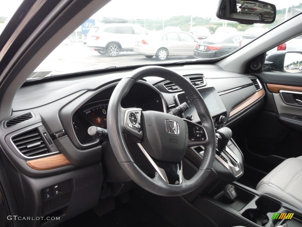 2019 CR-V EX-L AWD - Gunmetal Metallic / Gray photo #13