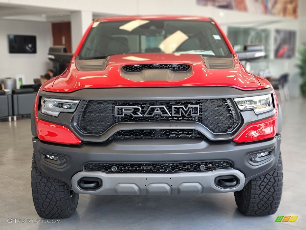 Flame Red 2022 Ram 1500 TRX Crew Cab 4x4 Exterior Photo #144612913
